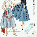 McCall’s 1851 (1954) PDF One Size