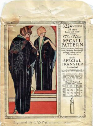 McCall 3224 (1923-1930) PDF Size Medium