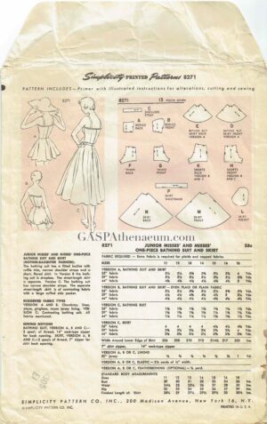 Simplicity 8271 (1950) PDF Size 15 - Image 2