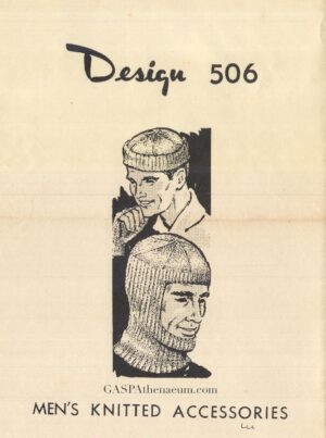 Men's Knitting Accessories 506