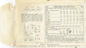 Simplicity 3411 (1950) PDF Size 12 - Image 2
