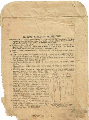 McCall 9806 (1900's) PDF Size Small - Image 2