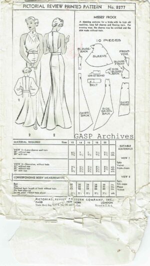 Pictorial Review 8277 (1936) PDF Size 16 - Image 2