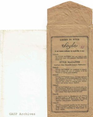 Style 1992 (1930's) PDF Size 20 - Image 2