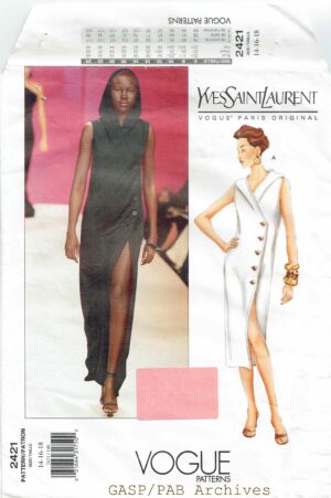 Vogue Paris Original 2421 (2000) YSL PDF 14-16-18