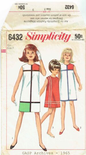 Simplicity 6432 (1965/66) PDF Size 7