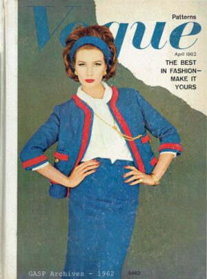 Vogue Paris Original 1472 (1959-1962) Original Size 14 Bust 34 Waist 26 Hip 36 - Image 3