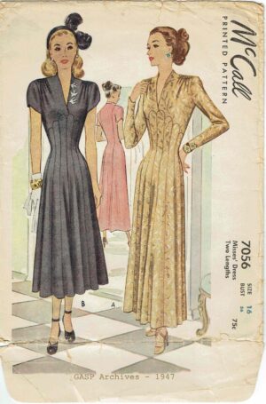 McCall 7056 (1947) PDF Size 16