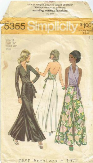 Simplicity 5355 (1972) PDF Size 14