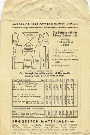 McCall 7985 (1934) PDF Size 16 - Image 2