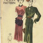 Vogue 8082 (1940’s)  PDF Size Bust 42