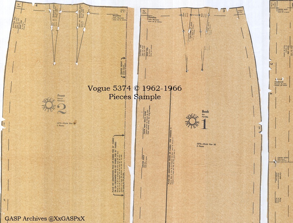 Vogue 5374 ©️1962-66 PDF - Image 4